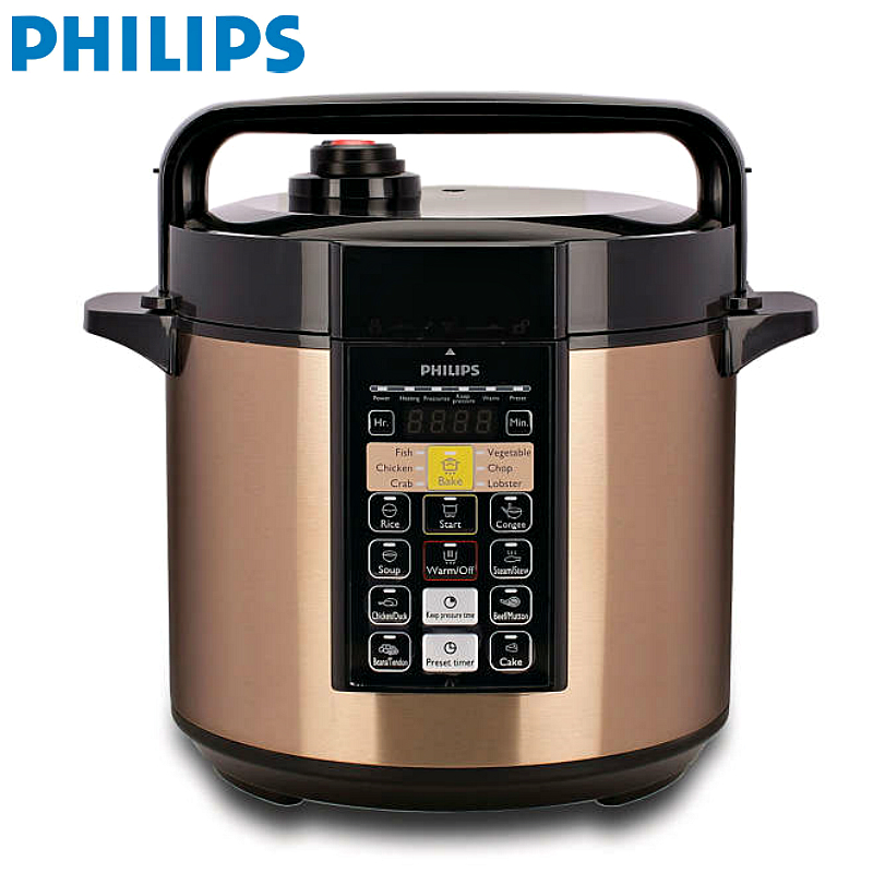 Philips Auto Release Pressure Cooker PHILIPS All-in-One 5L - Main Image