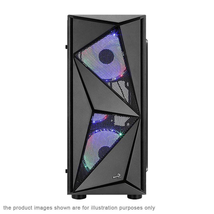 Buy Ipohonline AeroCool Glider COSMO-G-BK-V1 Black ATX Casing - 2 x ...