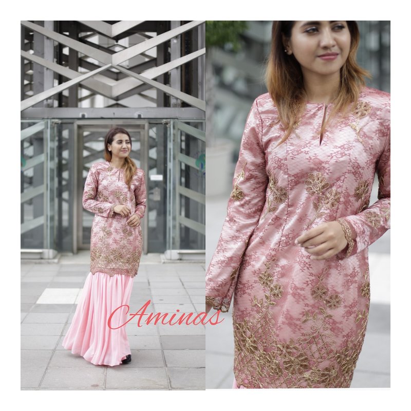 baju lace muslimah