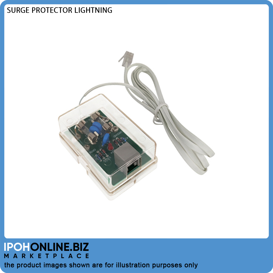 Lighting To Rj11 Buy Ipohonline 3P RJ11 Telephone Surge Protector Lightning Arrestor ...