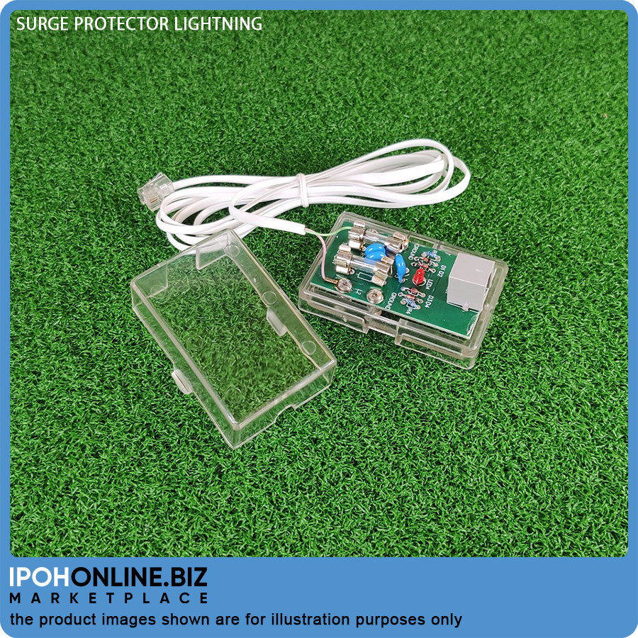 Lighting To Rj11 Buy Ipohonline 3P RJ11 Telephone Surge Protector Lightning Arrestor ...
