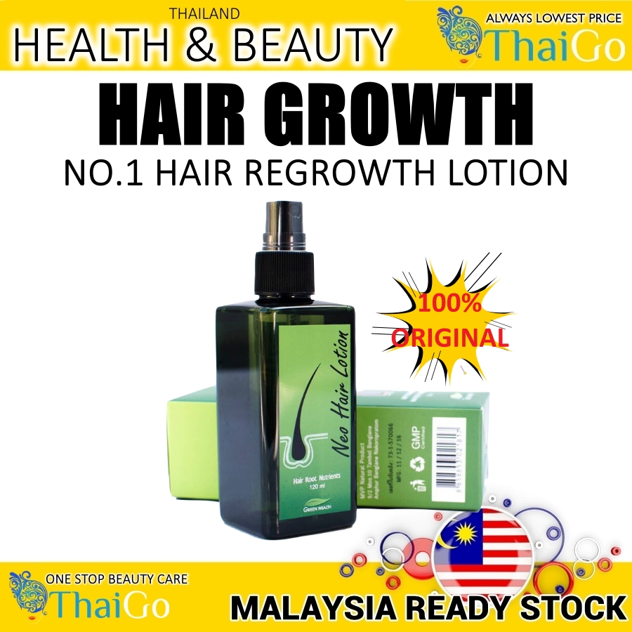 Buy Thaigo2u NEO Hair Regrowth Lotion Hair Loss Prevention & Grow 120ml