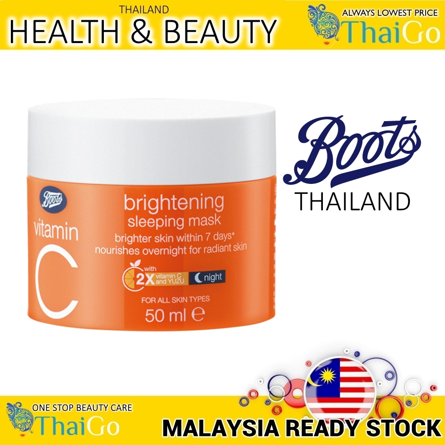 Buy Thaigo2u Boots Vitamin C Brightening Sleeping Mask 50ml online