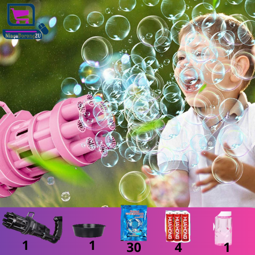 Buy Gatling Bubble Machine Gatling Automatic Bubble Gun Gatling Bubble Gun 8