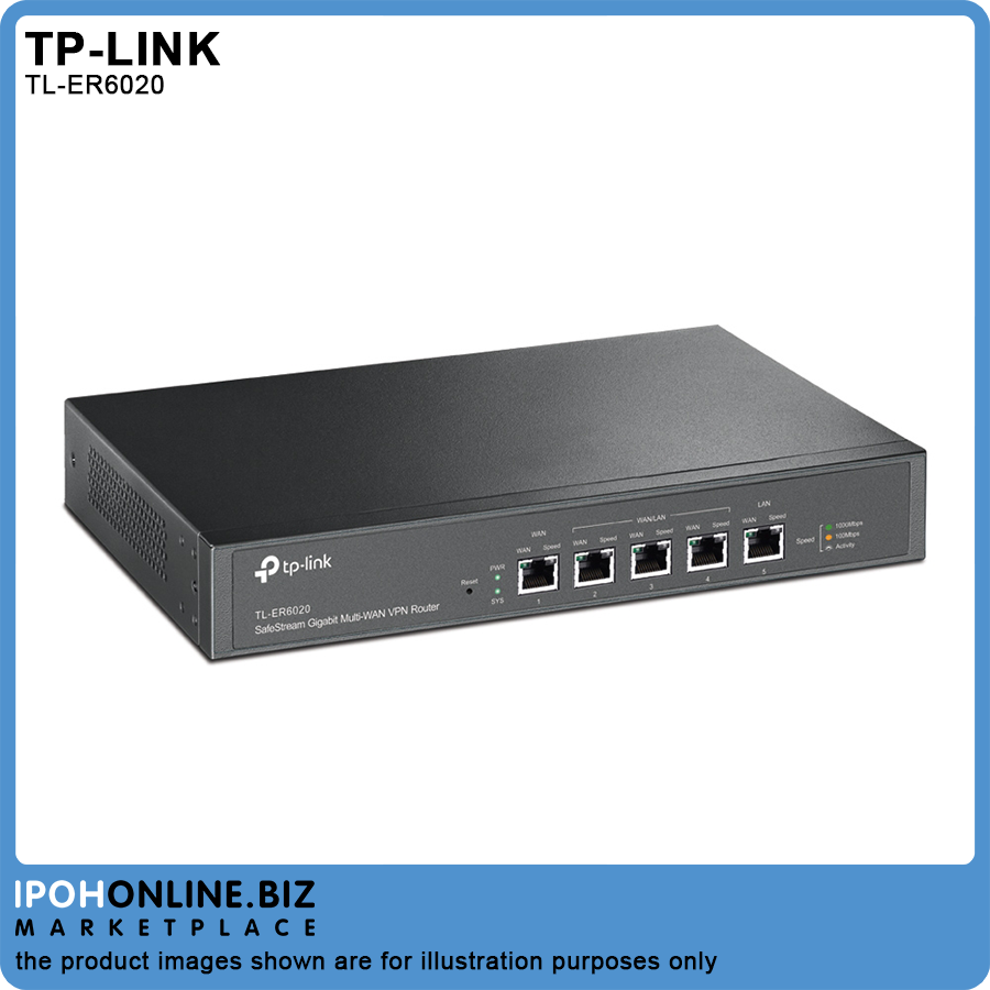 Ewan Router Buy Ipohonline TP-Link TL-ER6020 SafeStream Gigabit Multi-WAN VPN ...