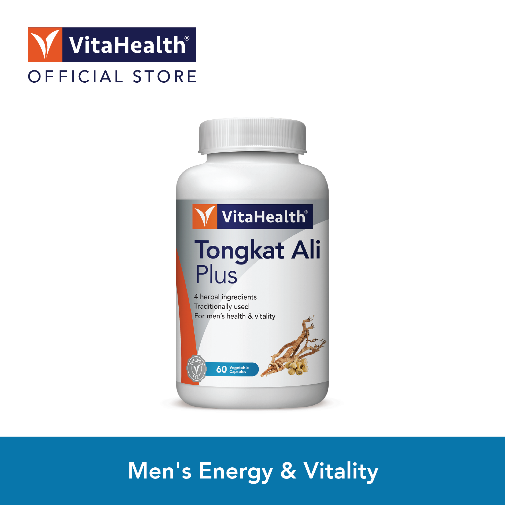Buy Tongkat Ali Plus Capsule VitaHealth [Expiry 1/2024] eRomman