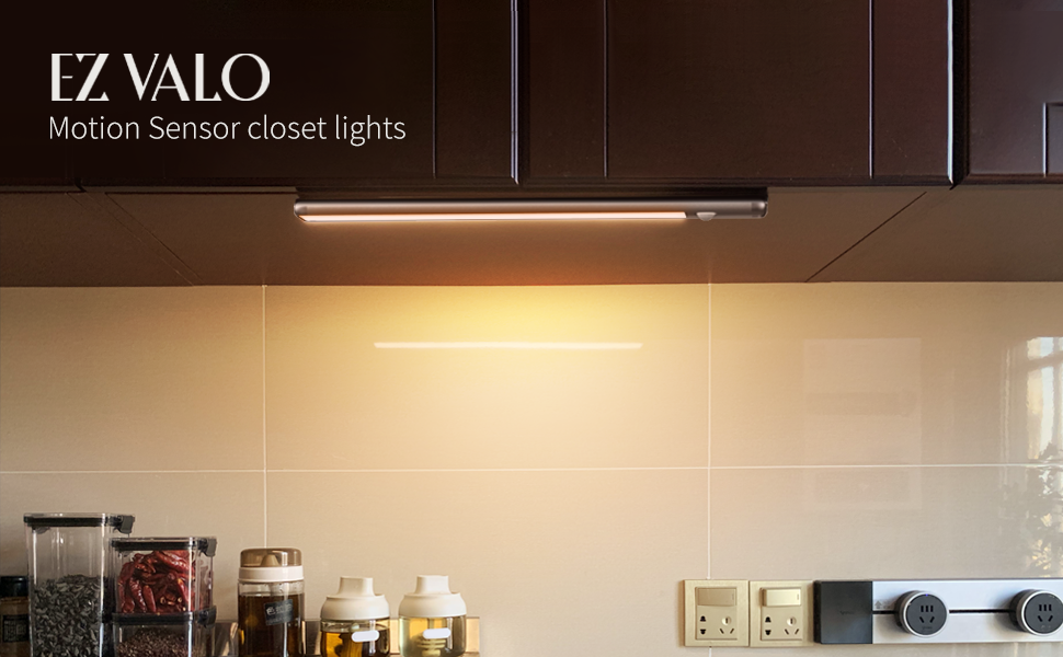 Bkgadgets Ezvalo Wireless Motion Sensor Night Light 30cm 900 Mah Battery 3500k Warm Color Brightness Adjustment 10 100 Eromman Bkgadgets Ezvalo Wireless Motion, Motion Sensing Closet Light Fixture