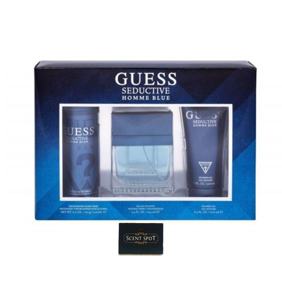 Buy Guess Seductive Blue Shower Gel Men Body Spray | eRomman