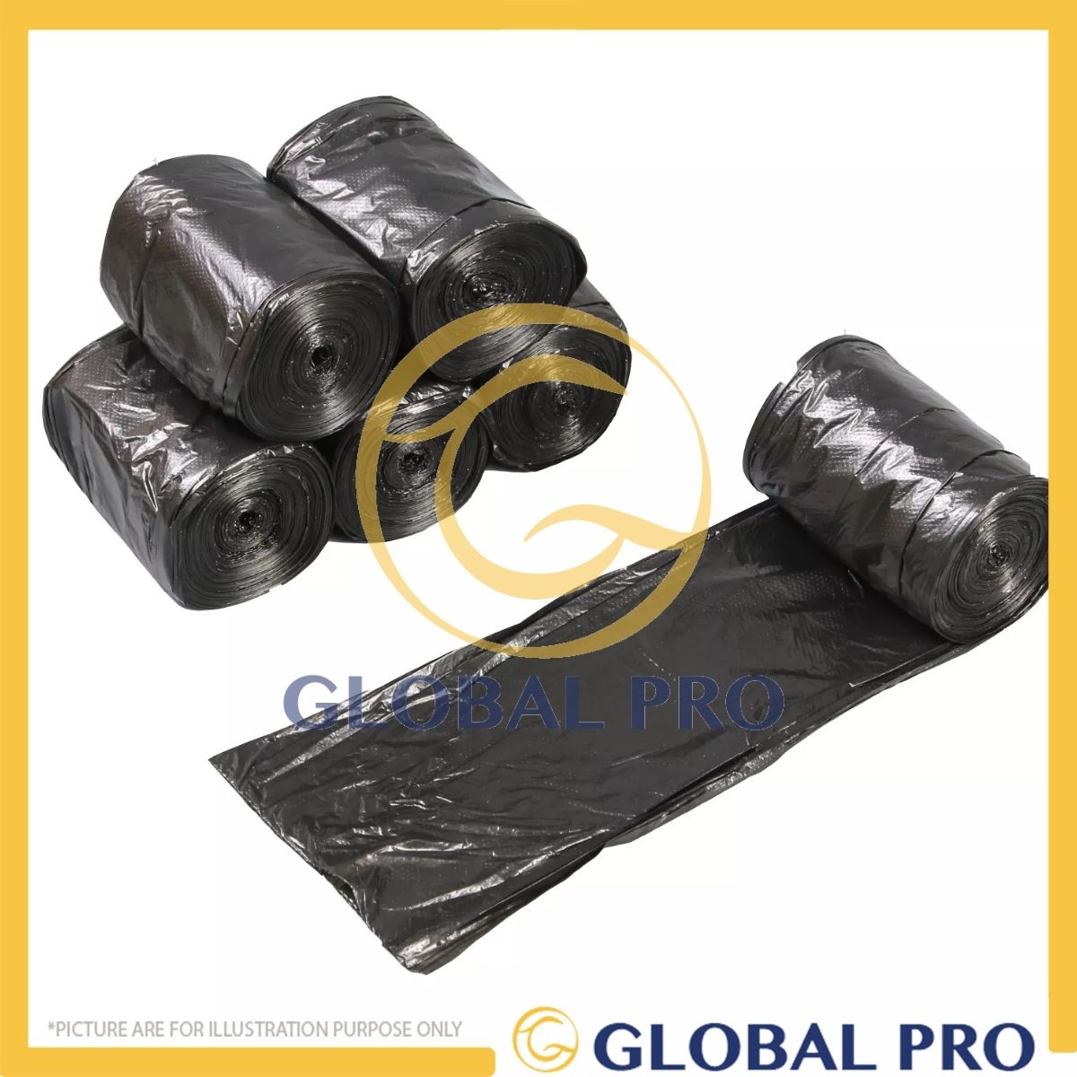 Buy Globalproofficial 100PCS Trash Garbage Bags Cleaning Waste Bag