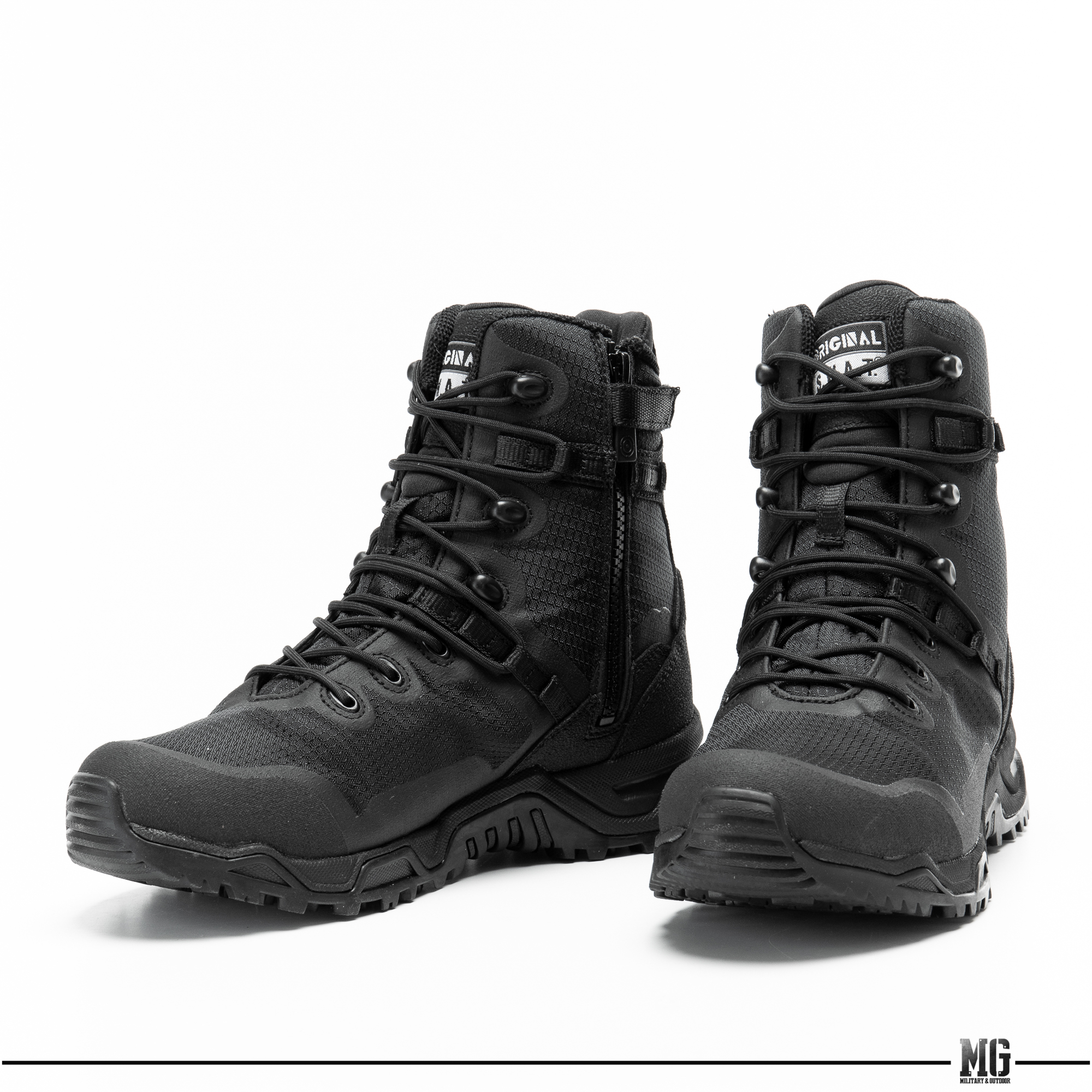 Buy Original SWAT Alpha Fury 8 Side Zip Boot Black Color Polis Army Military Tactical Camping eRomman