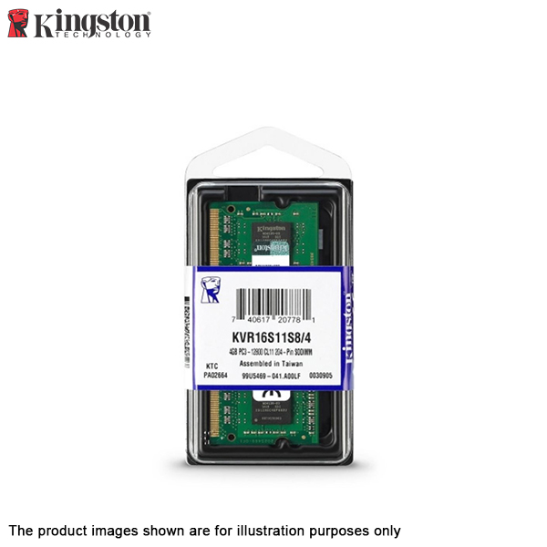 Buy Ipohonline Kingston Value RAM 4GB 1600MHz PC3-12800 DDR3 1600