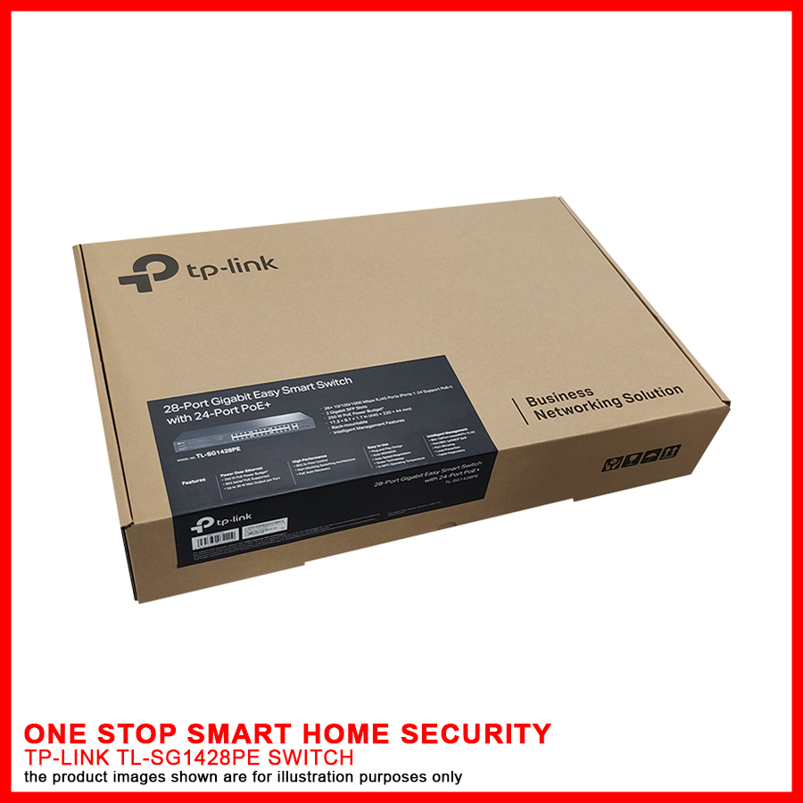 SG1428PE 24 PORT GIGA POE+ SMART SWITCH RACK TP-LINK TL-SG1428PE main image 0