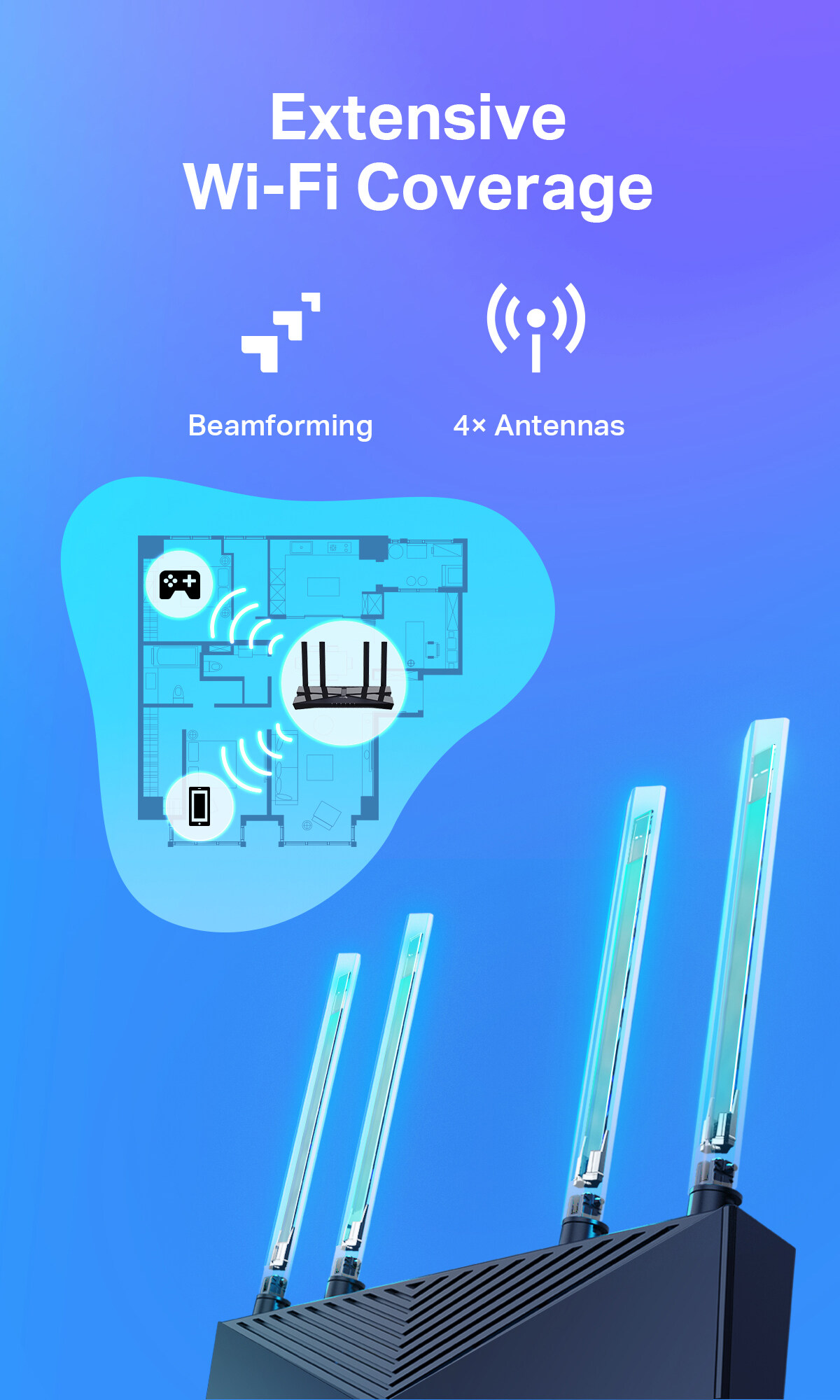Buy Ipohonline TP-LINK Archer AX23 AX1800 Dual Band Wi-Fi 6 Router ...