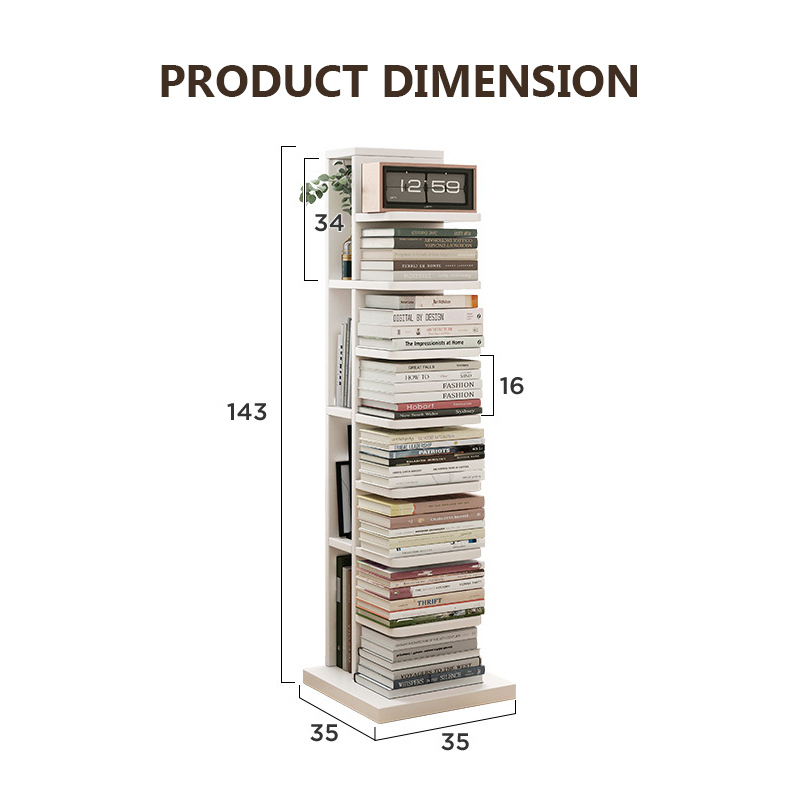 Buy Gdeal GTE 8 Layers Bookshelf Landing Living Room Rack Decoration ...