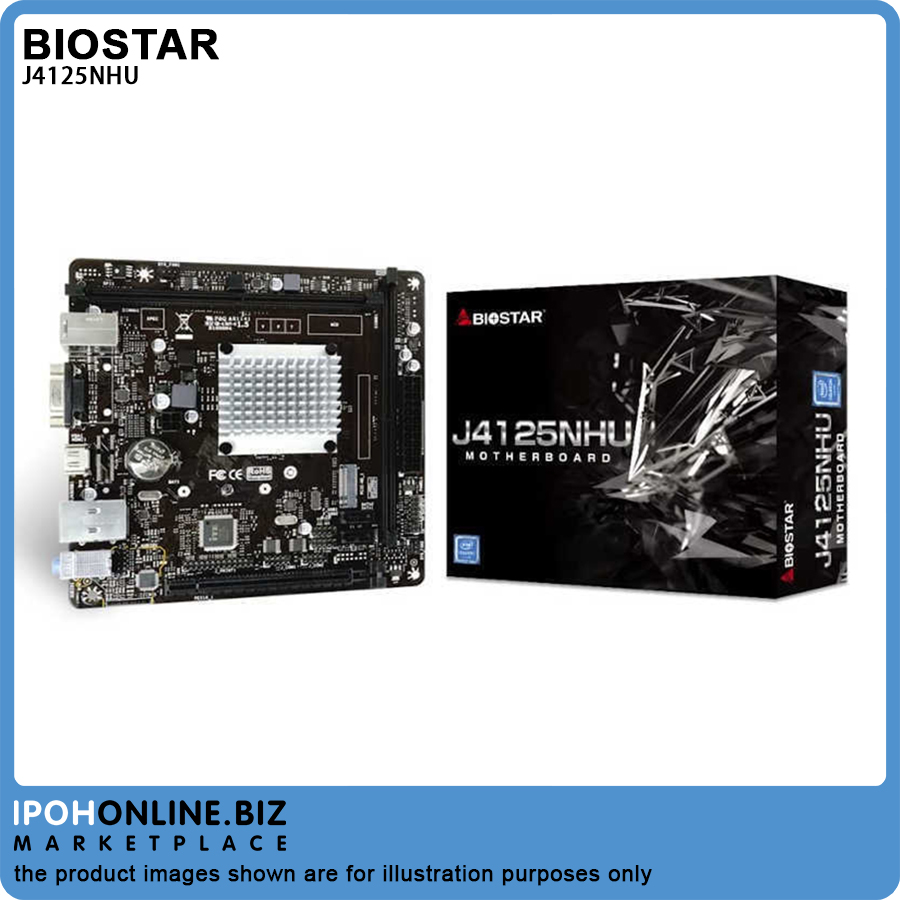 Biostar Intel Celeron J4125 搭載 オンボードマザーボード Mini-ITX