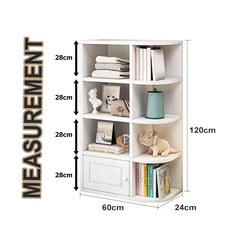 Window Storage Scale Buy Gdeal GTE 4 Layer Bay Window Cabinet Bedroom Tatami Wall Bookcase ...