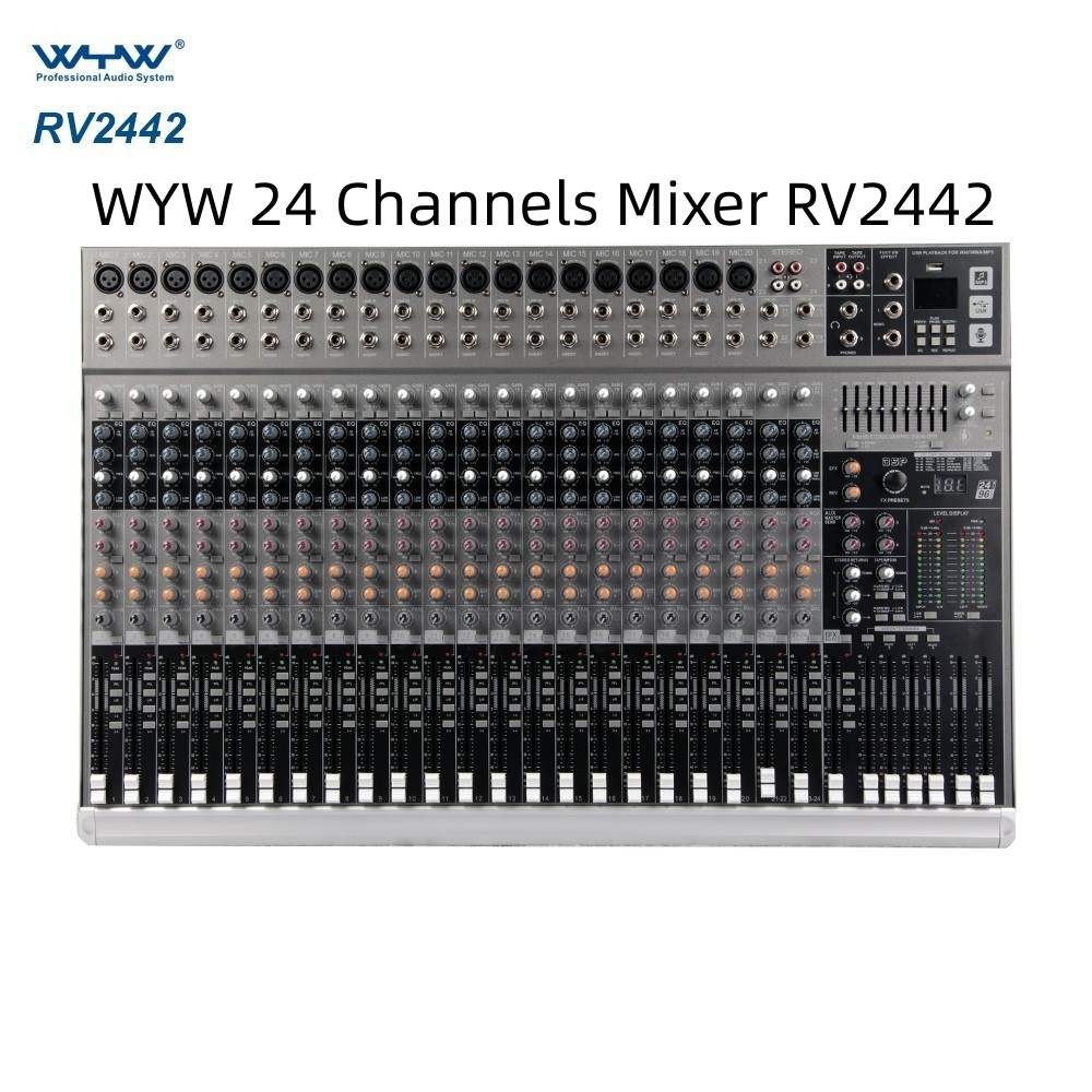 Buy 24 Channels Mixer WYW RV2442 eRomman