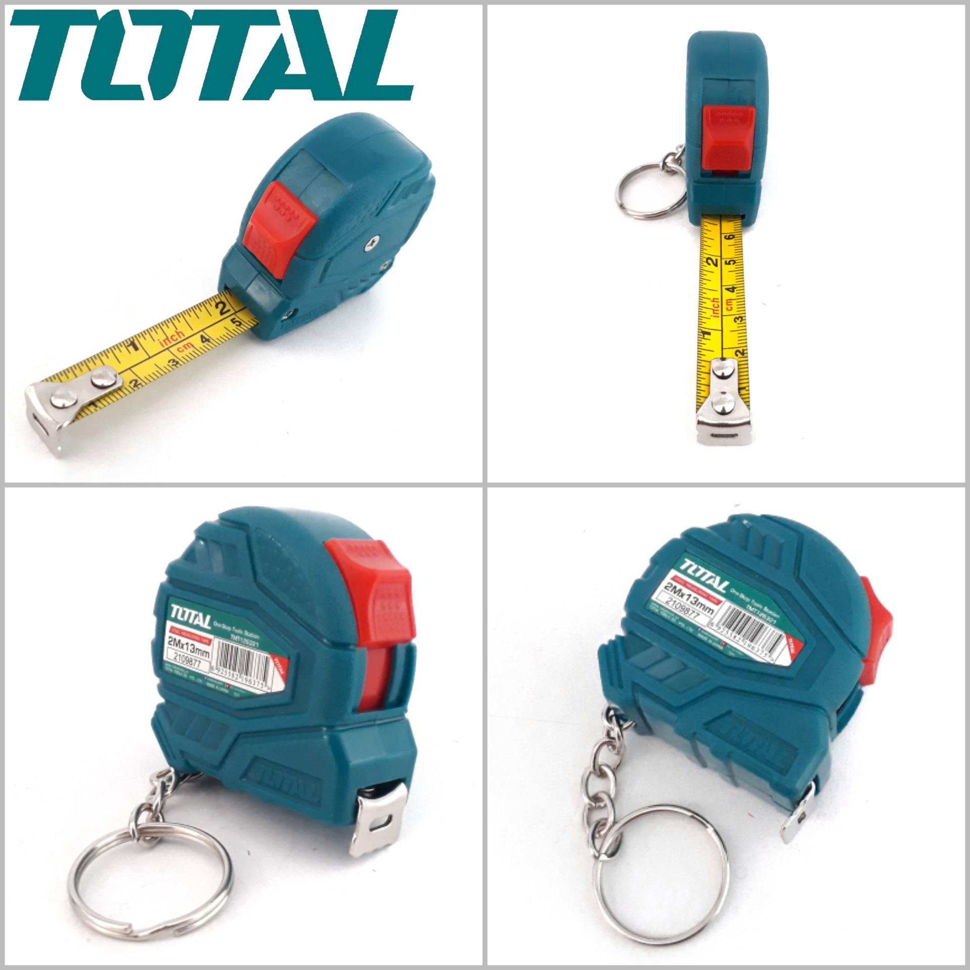 Buy Metrostarhardware TOTAL 2M X 13MM MINI SMALL STEEL MEASURING TAPE