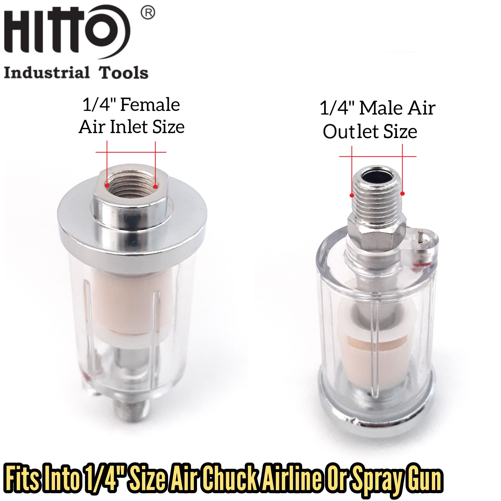 Buy Metrostarhardware HITTO JAPAN 1/4INCH MINI AIR FILTER SEPARATOR
