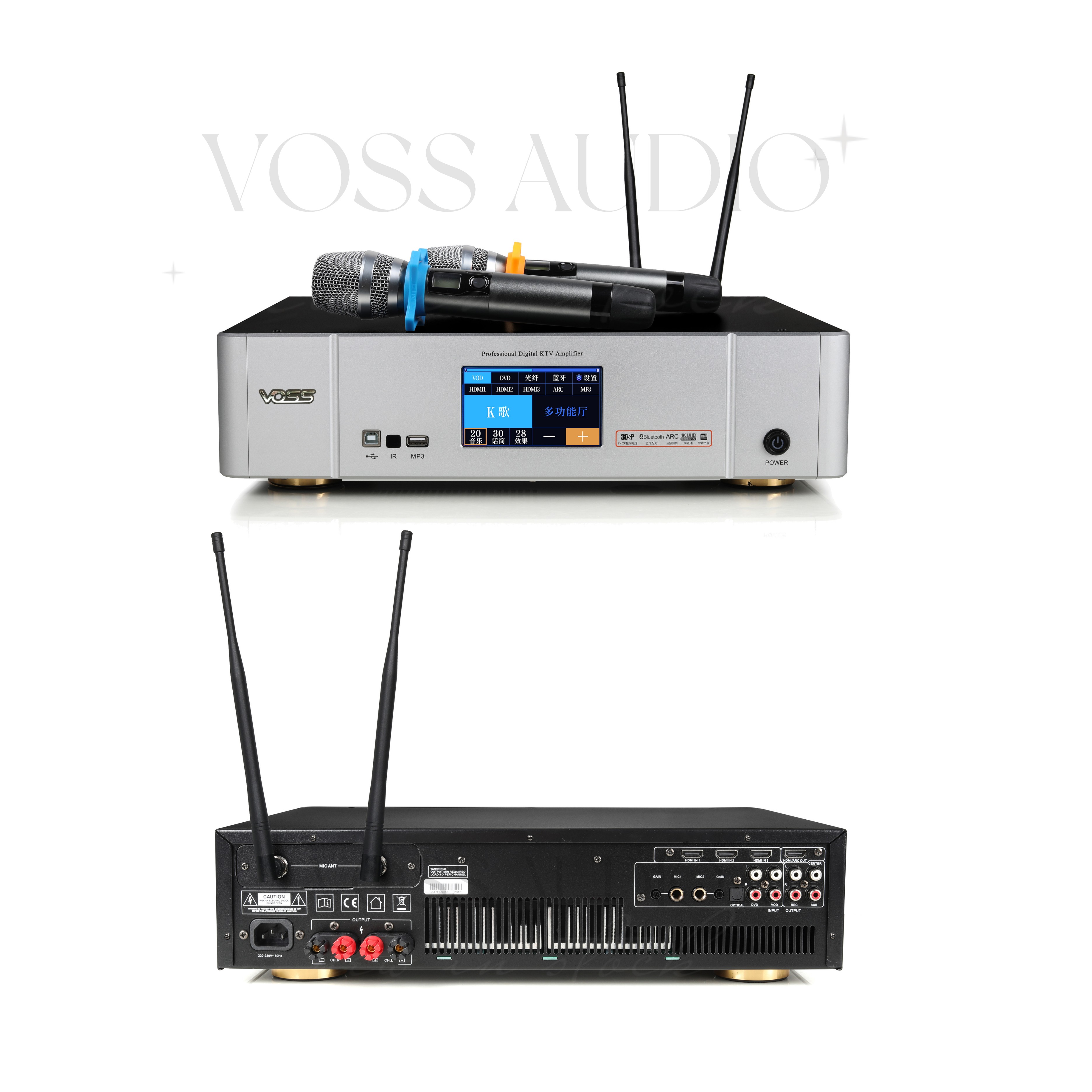 Buy KA250 Karaoke Mixer Amplifier by VOSS AUDIO eRomman