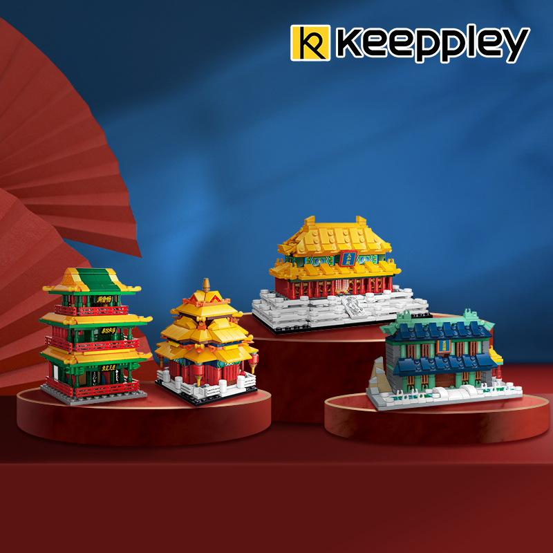 Buy Slstoys Qman Brick K10118 CNY Chinese New Year Series Mini Wenyuan ...
