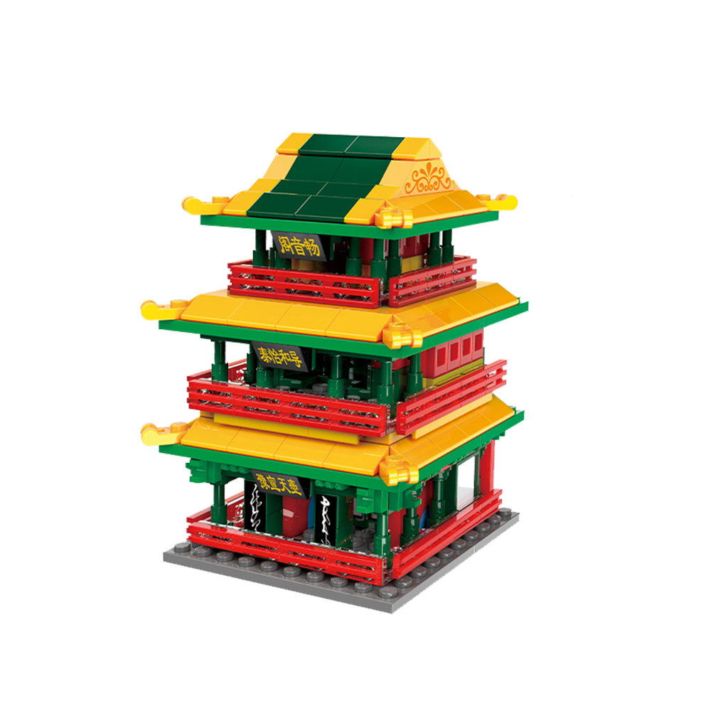 Buy Slstoys Qman Brick K10117 CNY Chinese New Year Series Mini Changyin ...