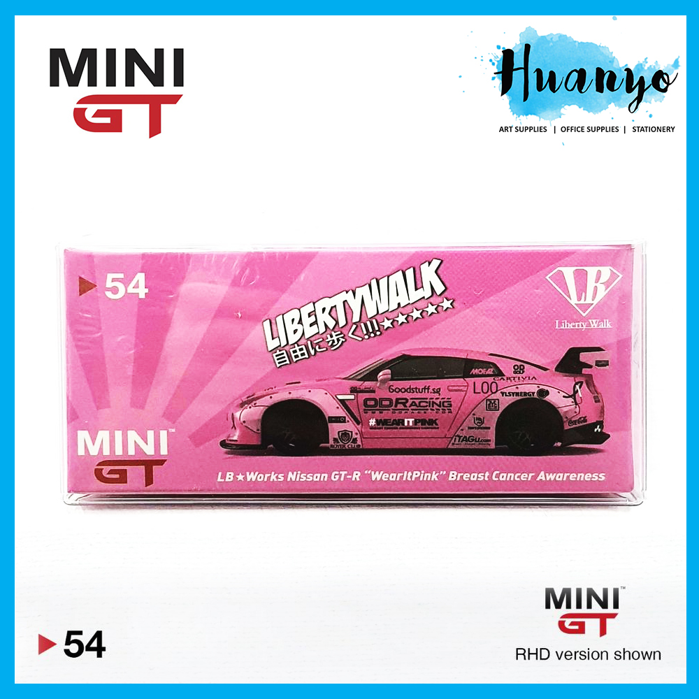 MINI GT LB☆Works NISSAN GT-R WearItPink
