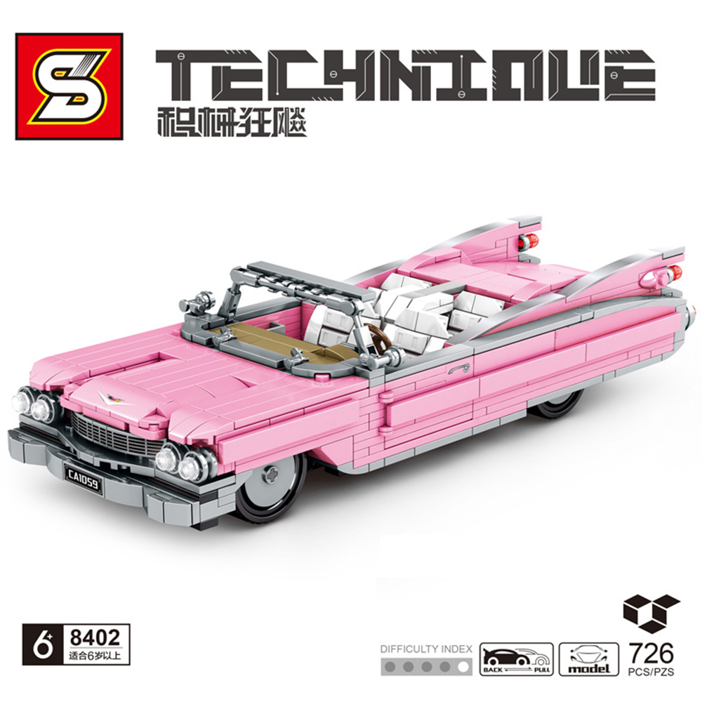 Buy Slstoys SY Sheng Yuan Technique 8402 SY8402 Retro Car Cadillac