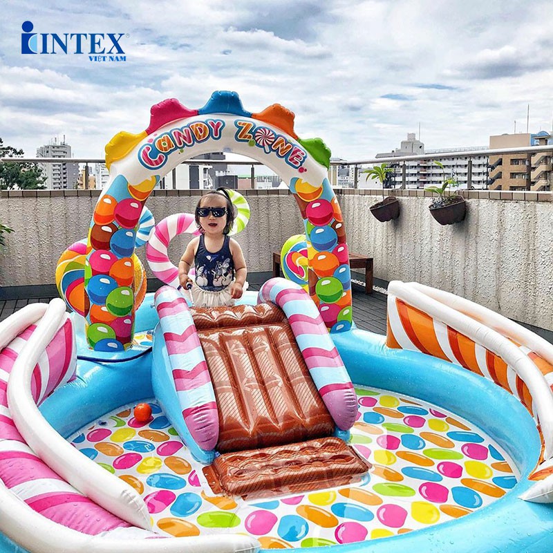 Intex Pool Candy Zone Swimming Pool Candy Zone Intex Paddling Pool
