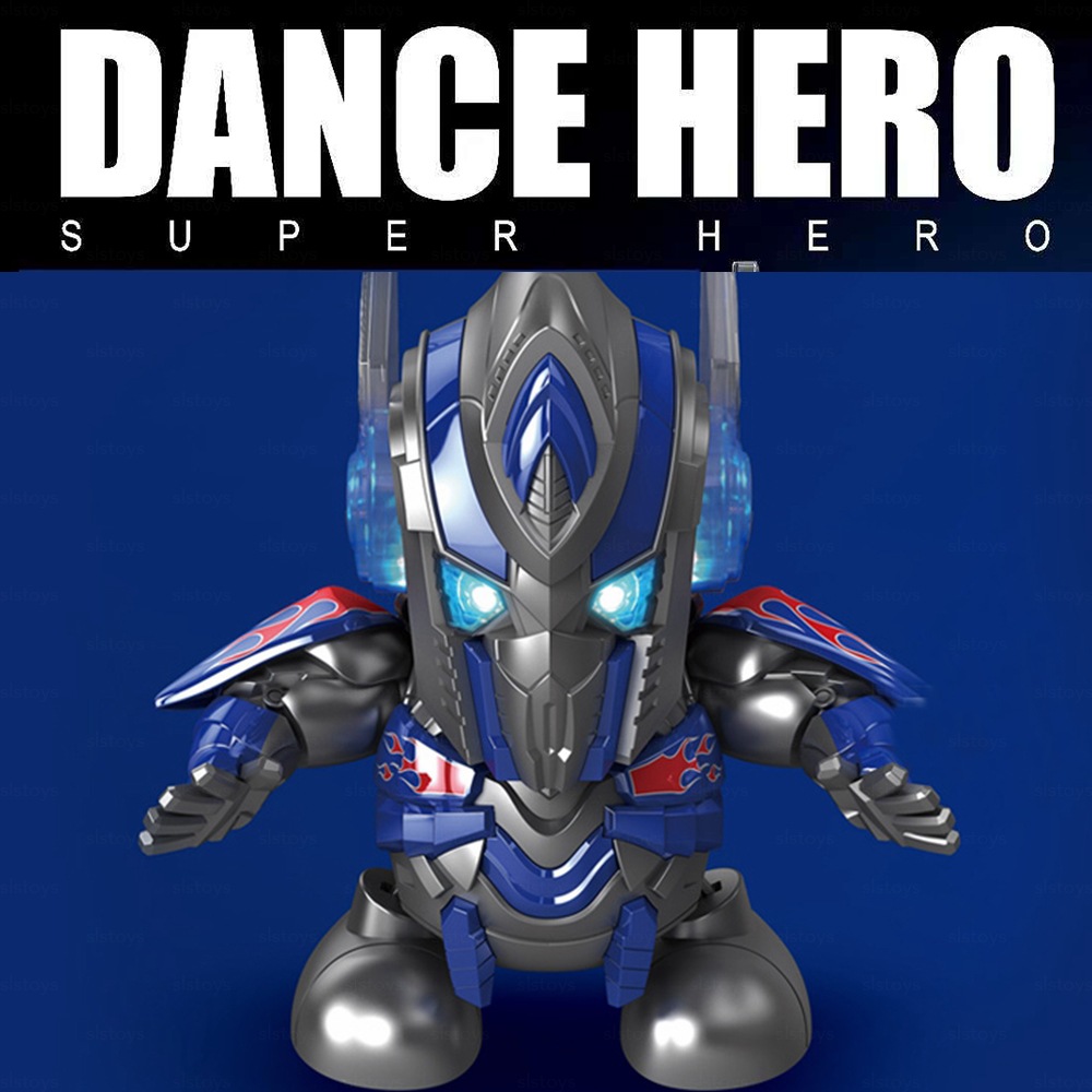 Buy Slstoys Dance Hero Robot Blue Electric Dancing Super Hero