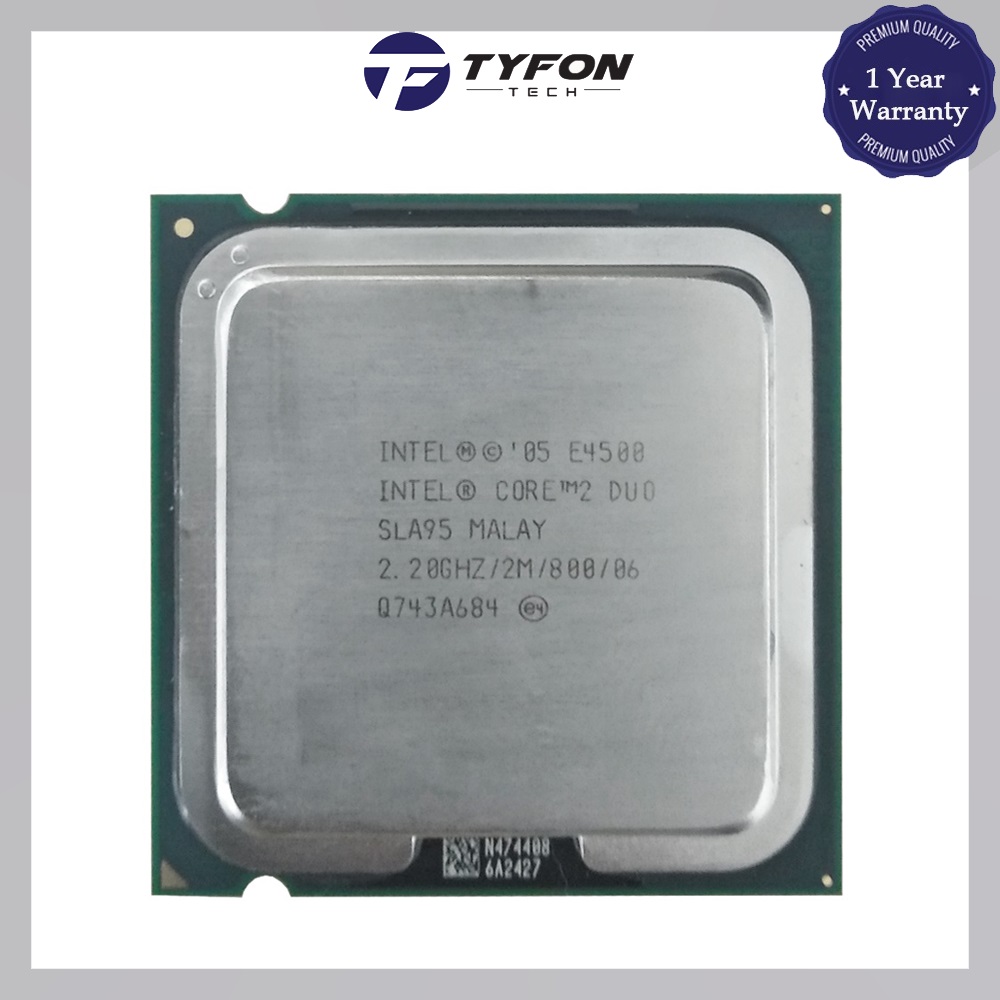 Buy Tyfontech Intel Core 2 Duo E4500 Desktop Processor (2M Cache, up to ...