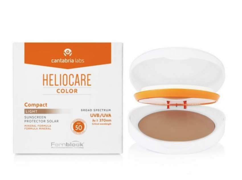 Buy Color Oil-Free Compact Heliocare (Light) SPF50 10G | eRomman