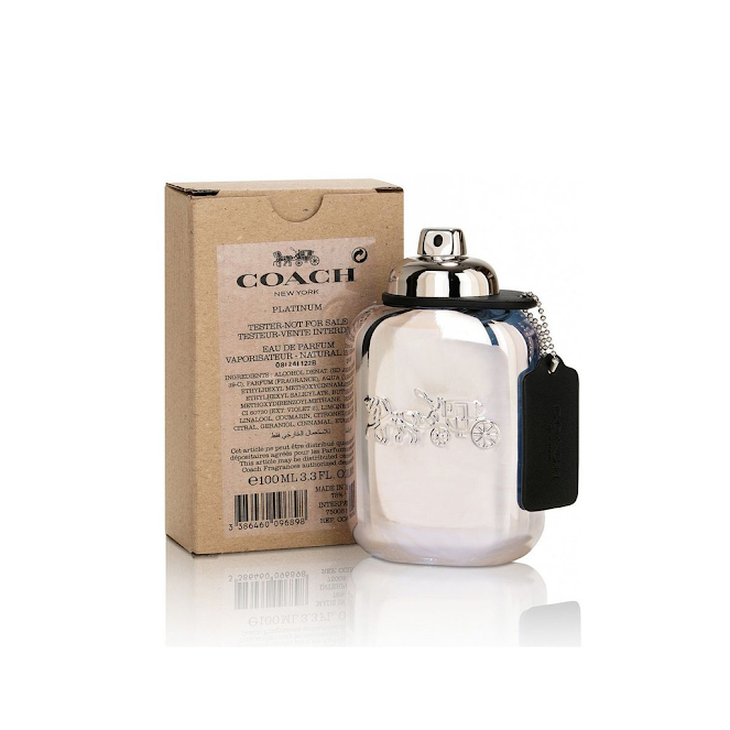 Buy Coach Platinum Cologne for Men Tester Perfume EDP eRomman