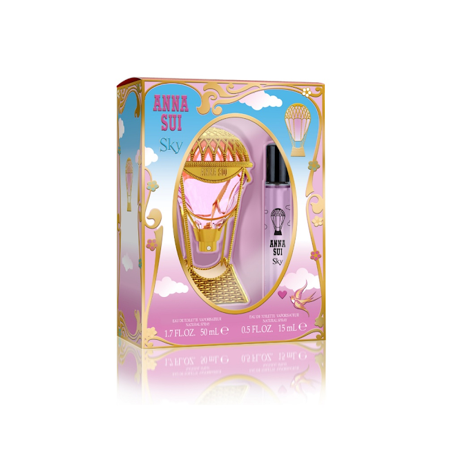Buy ORIGINAL Anna Sui Perfume Sky EDT 50ML Gift Set eRomman