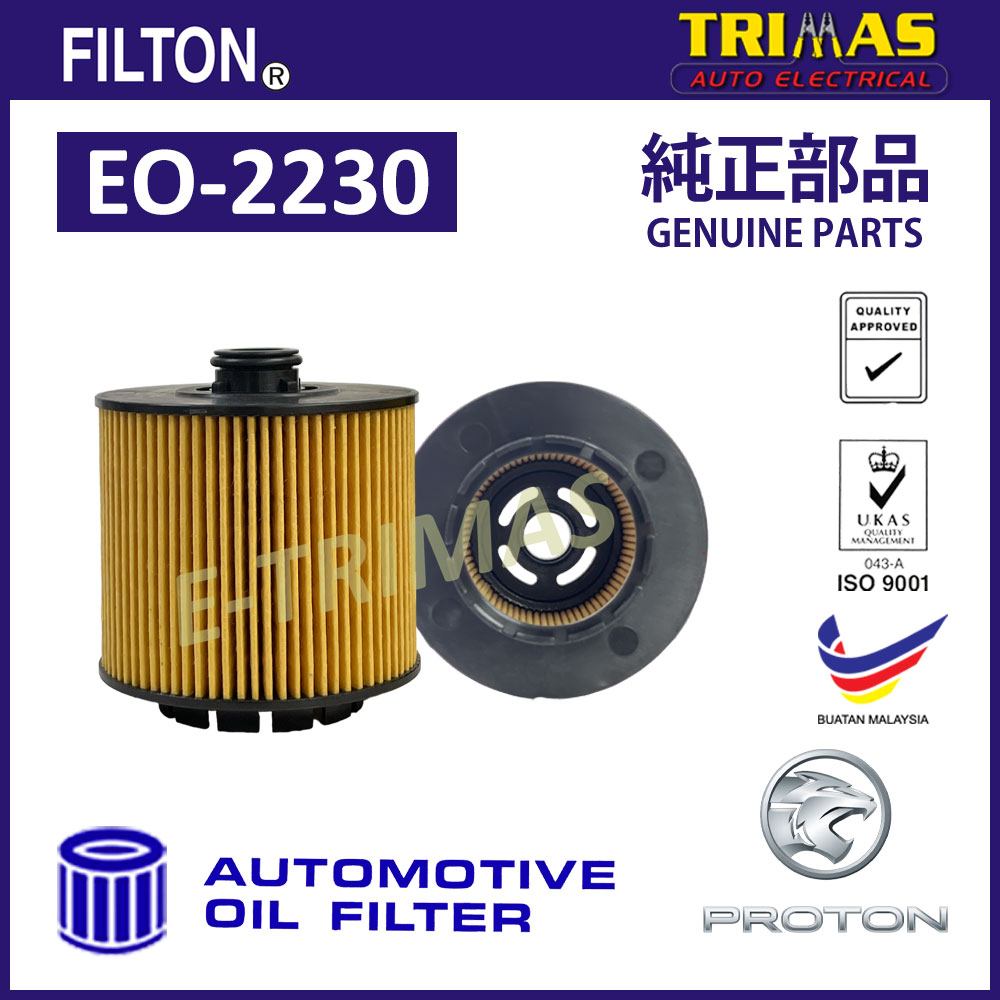 Buy Etrimas FILTON Oil Filter Proton X50 Penapis Minyak Hitam Enjin