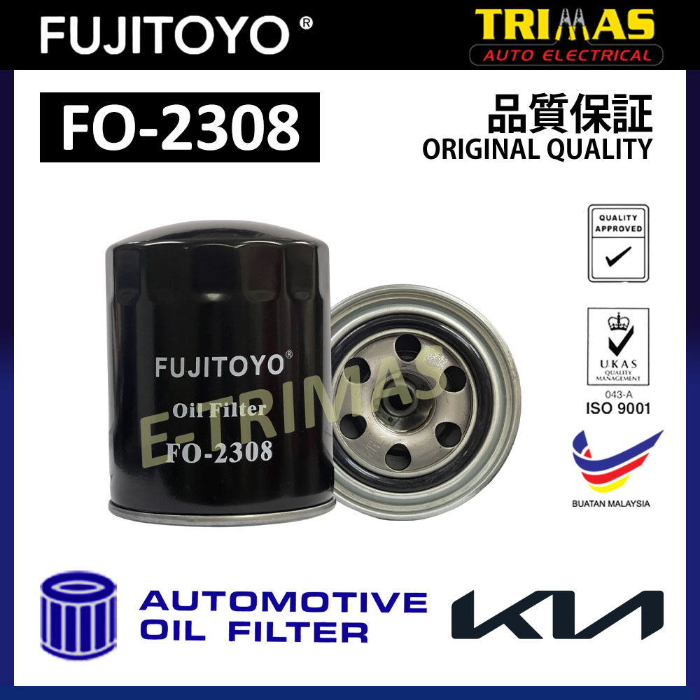 Buy Etrimas FUJITOYO Oil Filter Kia Sorento Pregio Penapis Minyak