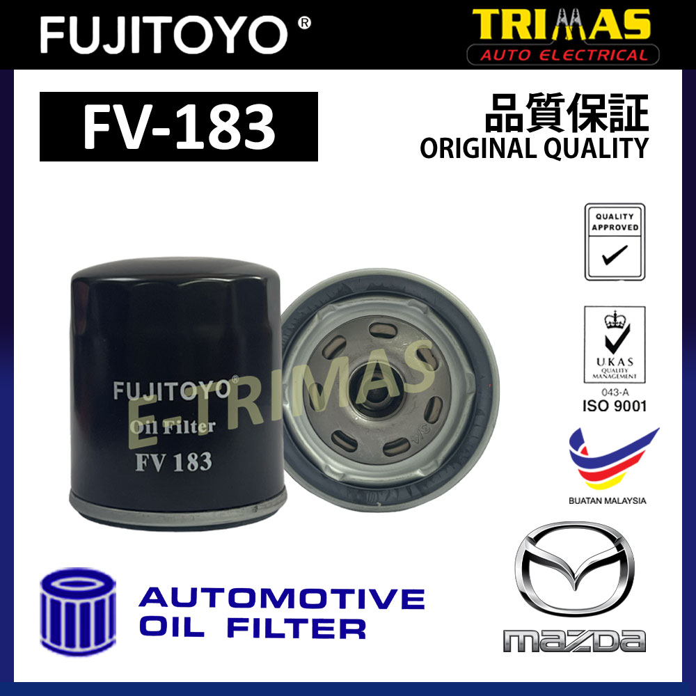 مركبات و دراجات سيارات قطع غيار Etrimas FUJITOYO Oil Filter