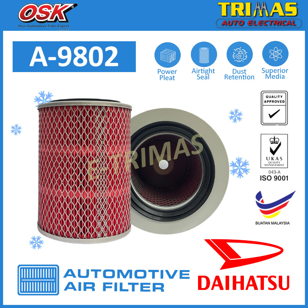 مركبات و دراجات سيارات قطع غيار Etrimas OSK Air Filter