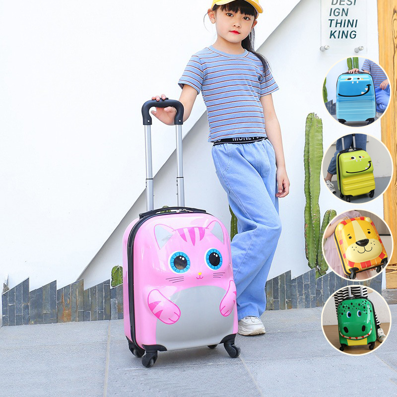Buy Gdeal 18 Inch Childrens Trolley Suitcase Cartoon Student Lock Cute