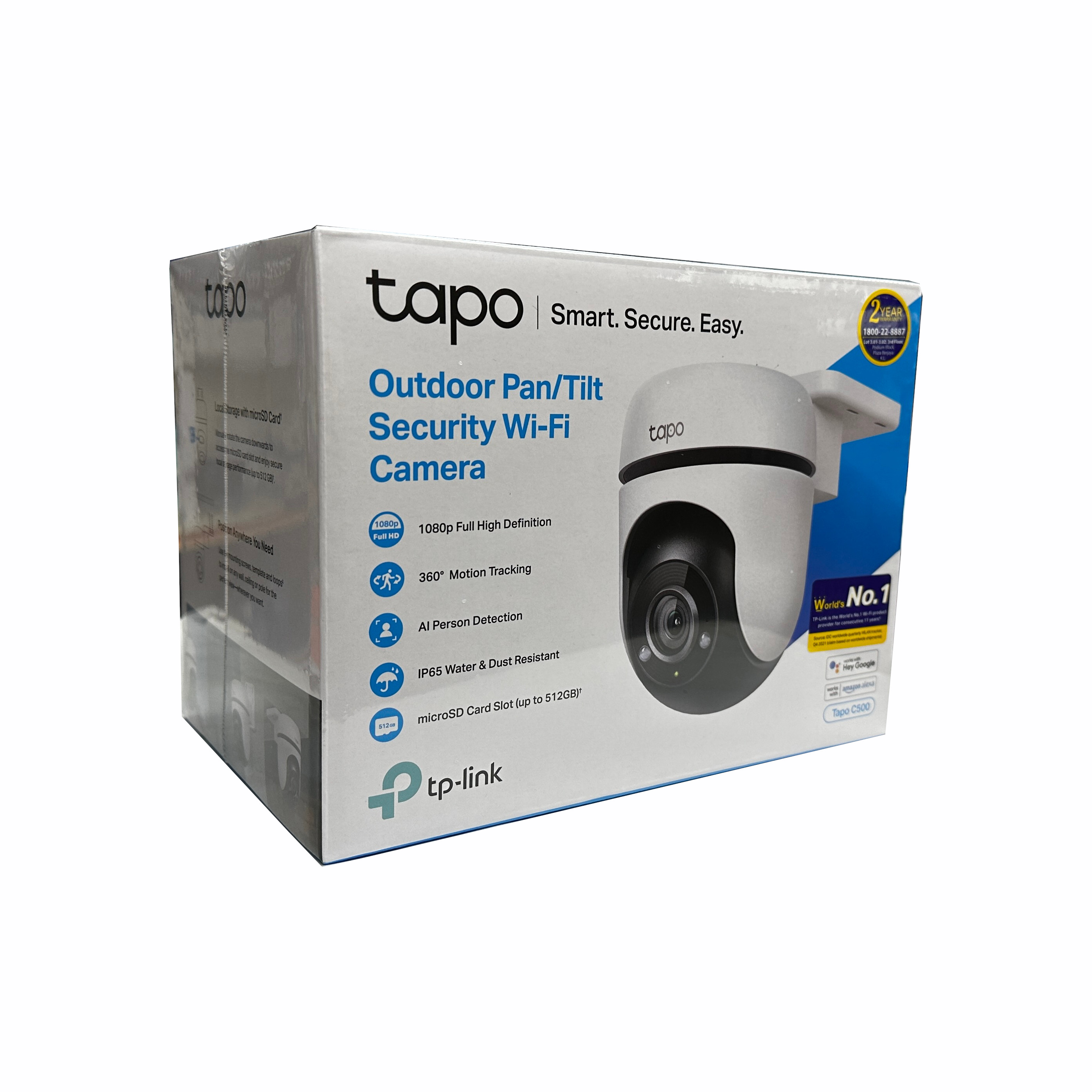 TP-Link Tapo C500 1080p Outdoor Pan/Tilt Security WiFi Smart