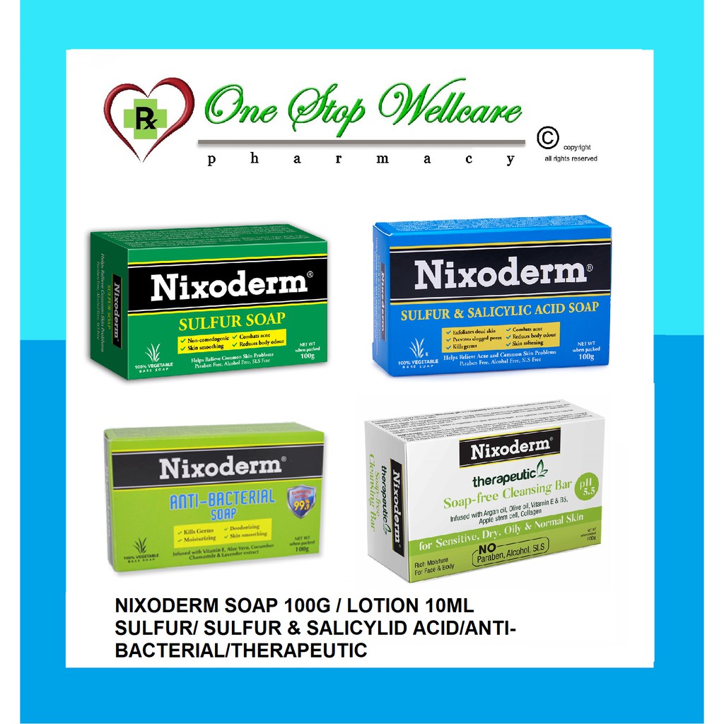 Nixoderm soap discount