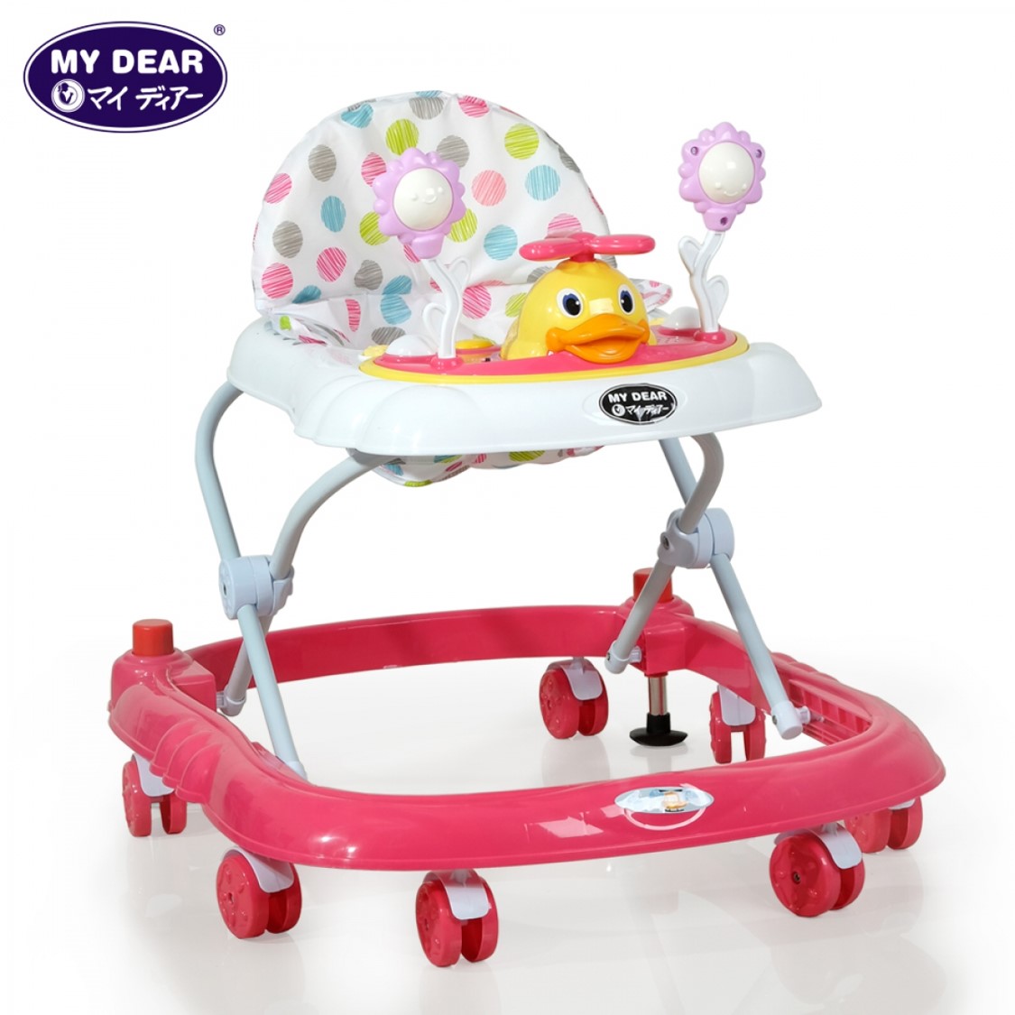 Buy Mumandbabylove My Dear Baby Walker with Stopper Music Tray Adjustable Height 20129 eRomman