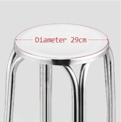 Round steel chair online