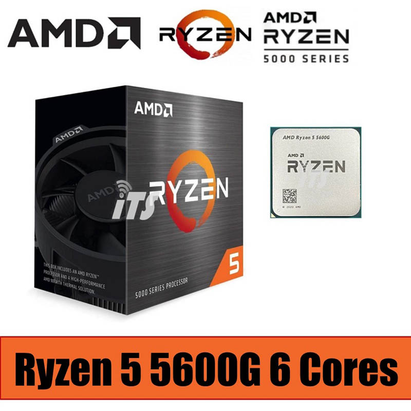 Buy Ryzen 5 5600G 3.9Ghz AM4 Processor by AMD | eRomman