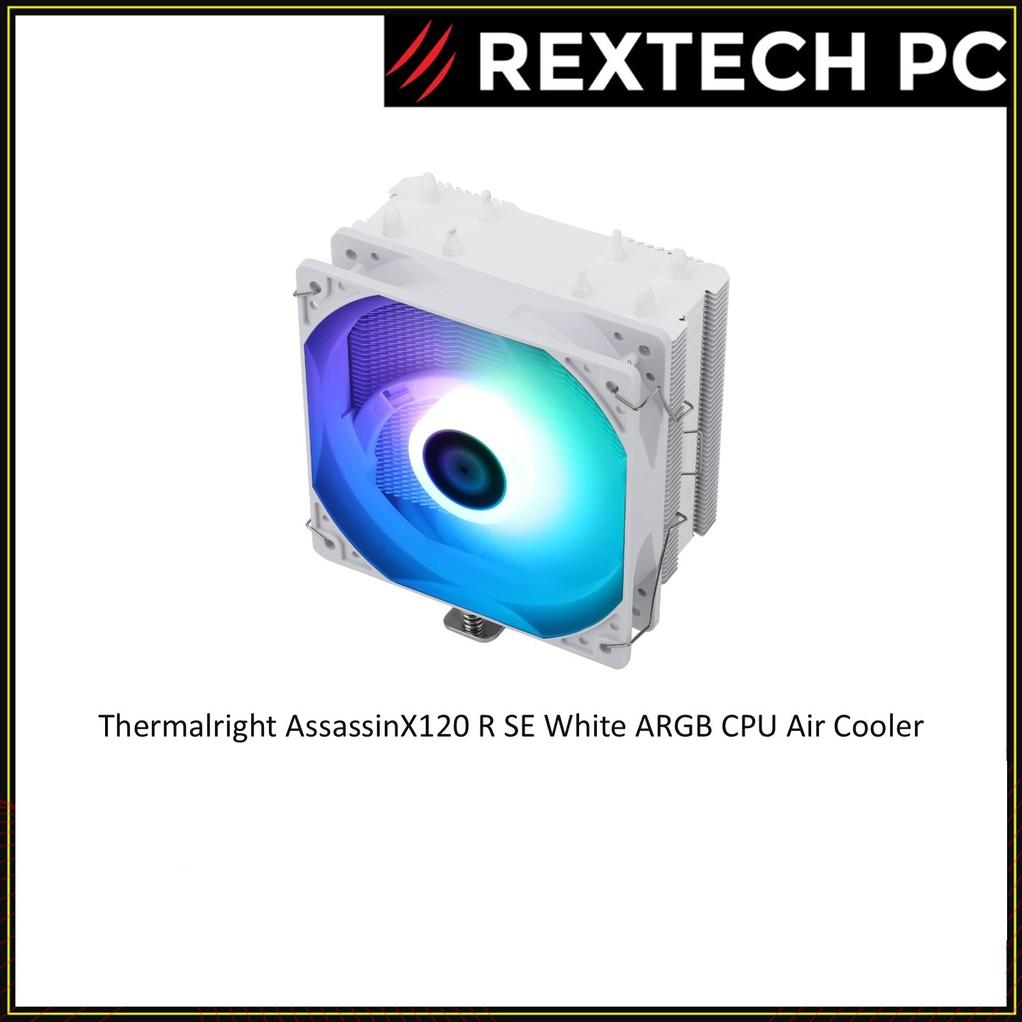 Ventilador Para CPU Thermalright Assassin X 120 SE - 4 Tubos De Calor, Ventilador PWM TL-C12C (Compatibilidad Intel/AMD)