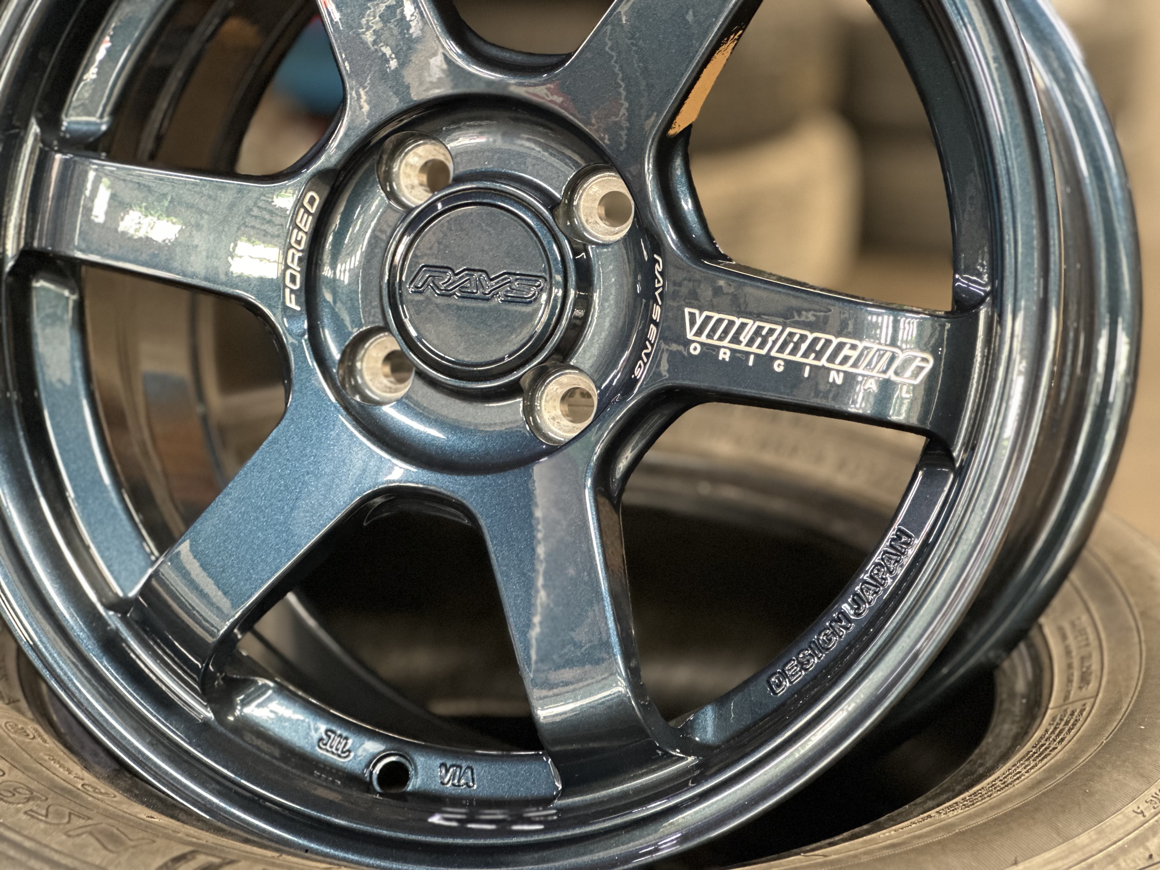 Buy 15X7 ET35 AOW 11 Flow Formed TE37 Rim 4 Wheel 4X100 | eRomman