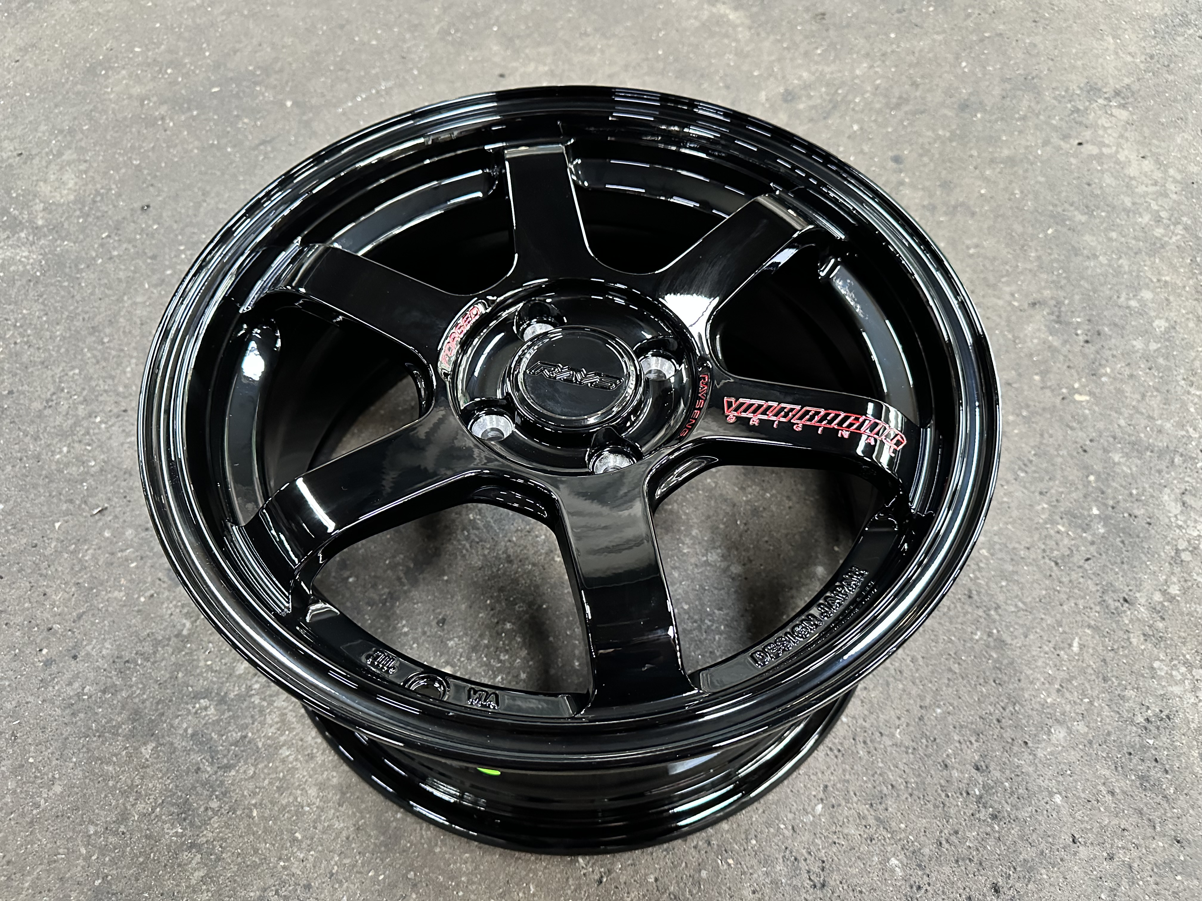 Buy 15X7 ET35 AOW 11 Flow Formed TE37 Rim 4 Wheel 4X100 | eRomman