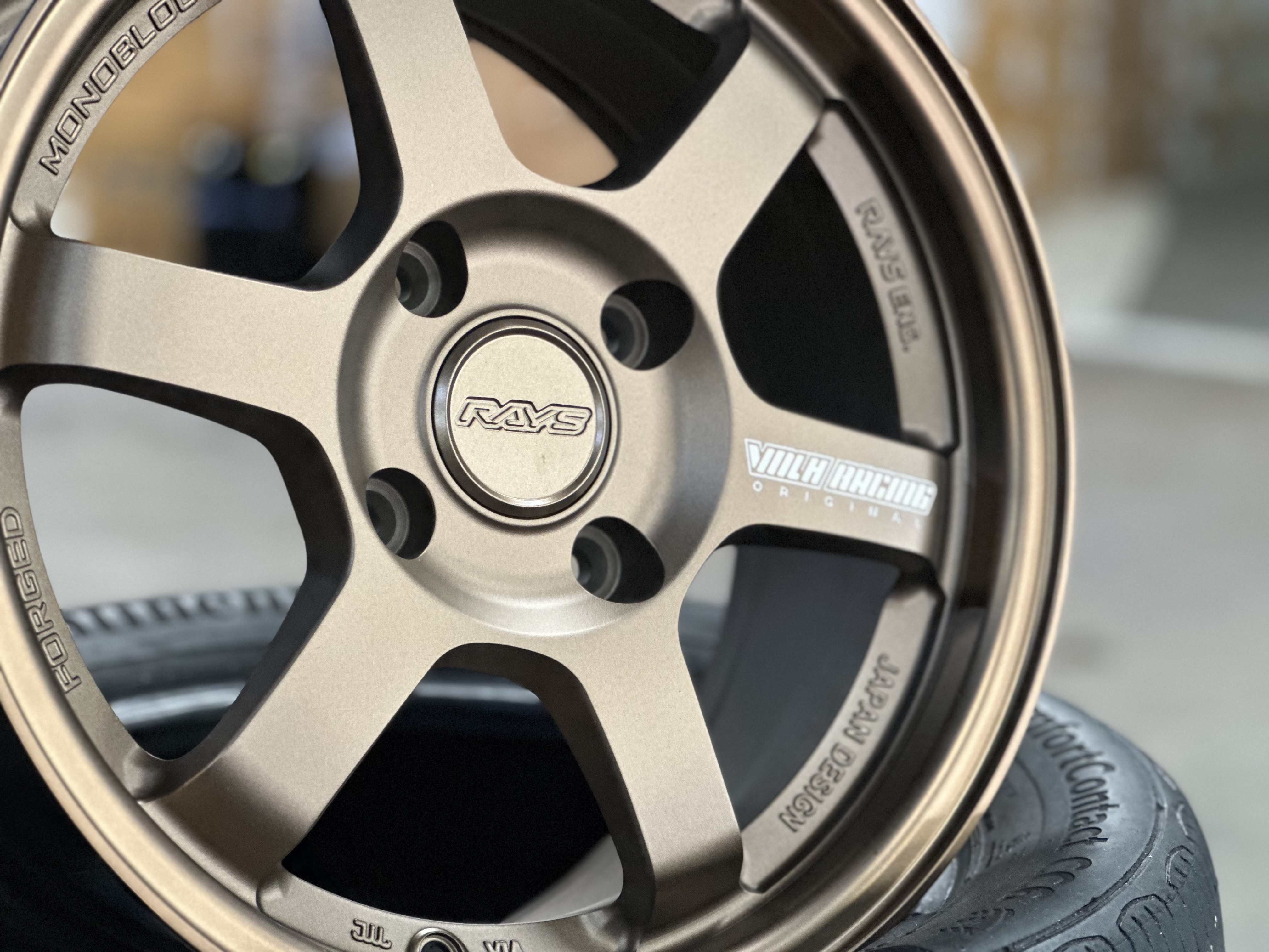 Buy 15X7 ET35 AOW Flow Formed TE37 Rim Matt Bronze | eRomman