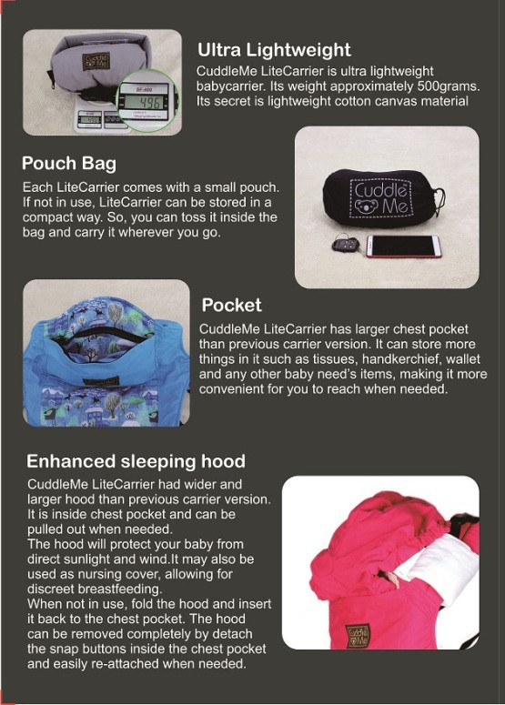 cuddleme lite carrier