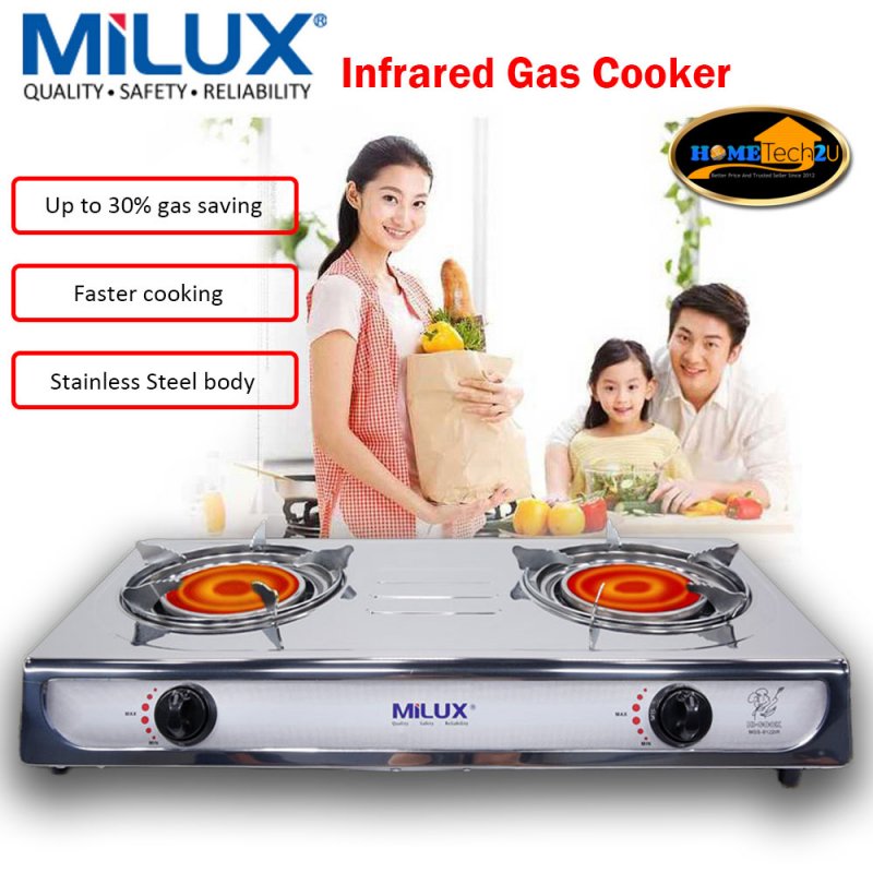 Buy Milux Infrared Gas Cooker Gas Time Saving (As Picture